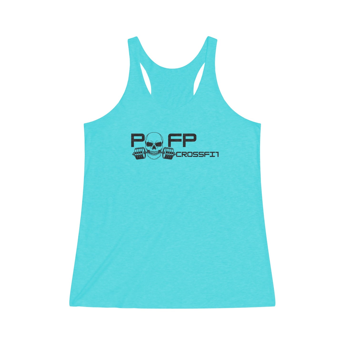 train so you dont suck Tri-Blend Racerback Tank