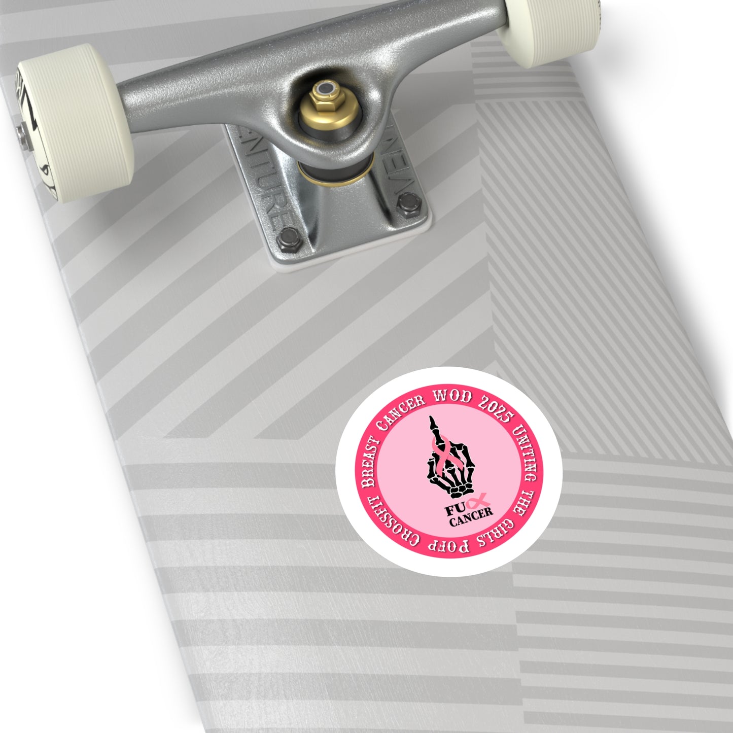 Breast cancer sticker
