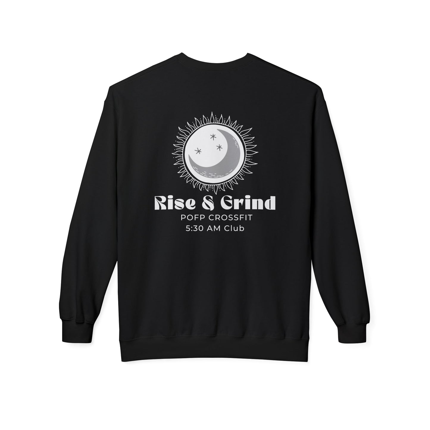 Rise & Grind Unisex Midweight Softstyle Fleece Crewneck Sweatshirt