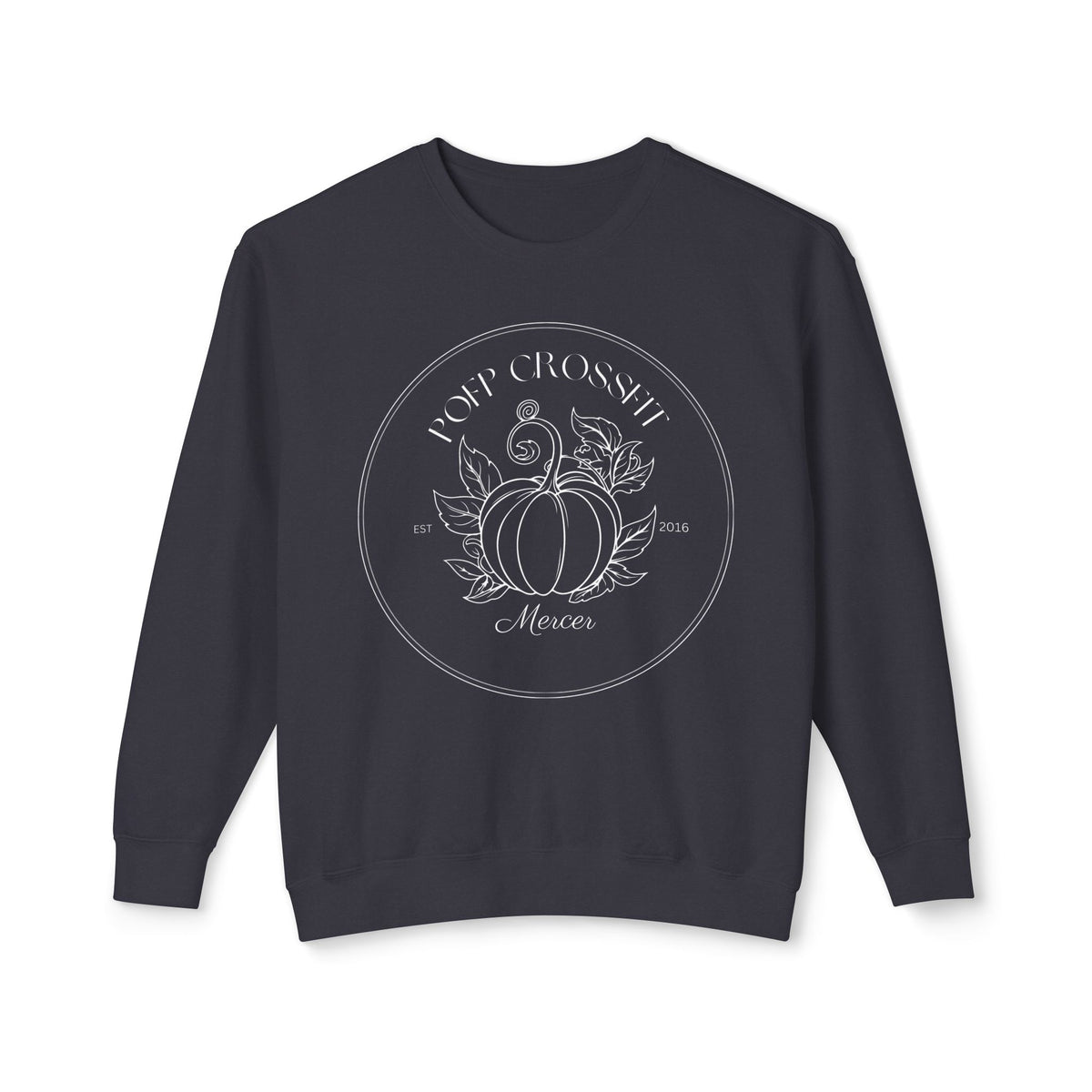 vintage POFP pumpkin lightweight crew