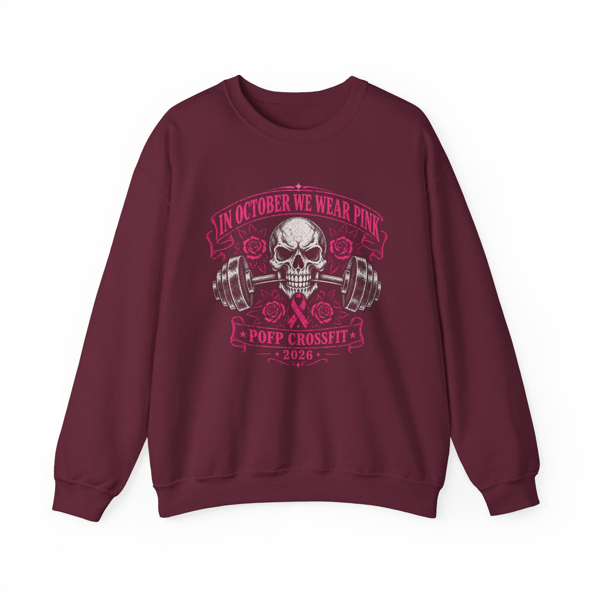 Breast Cancer Unisex Heavy Blend™ Crewneck Sweatshirt