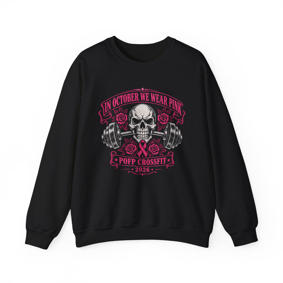 Breast Cancer Unisex Heavy Blend™ Crewneck Sweatshirt