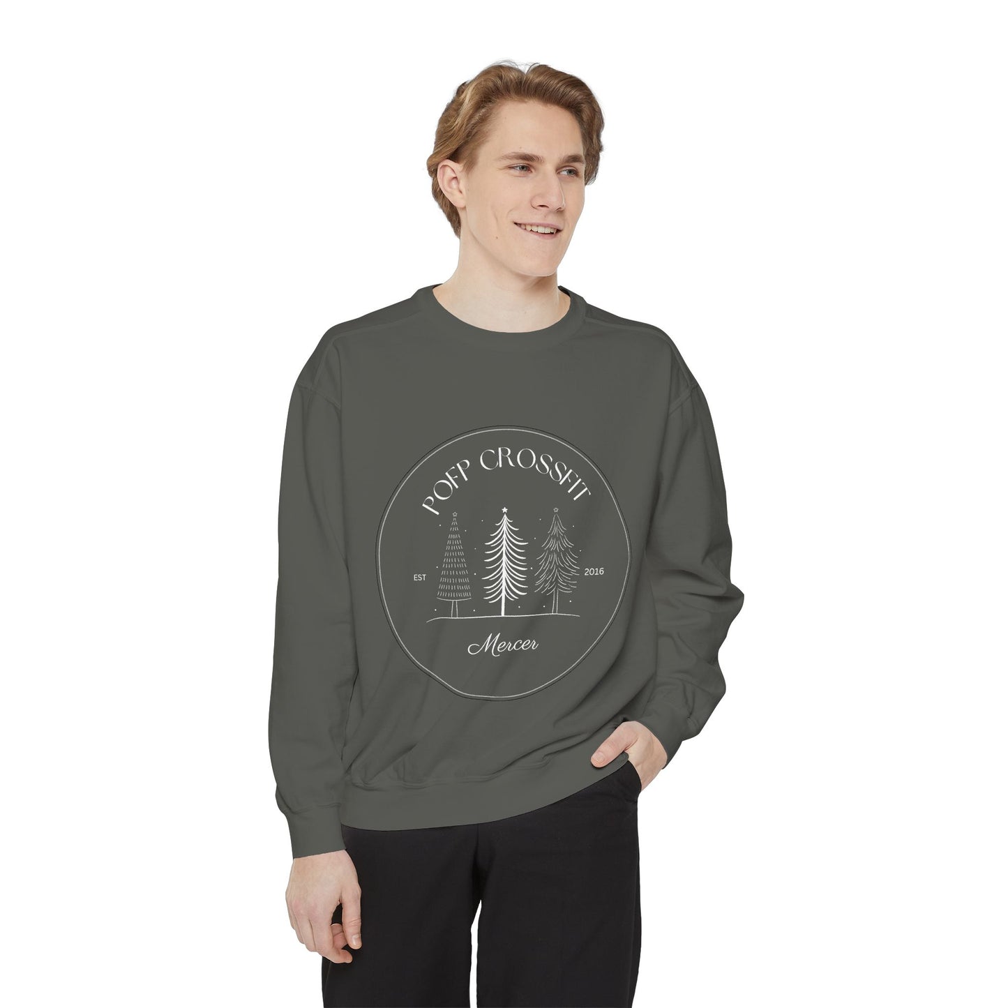 Vintage Tree Unisex Garment-Dyed Sweatshirt