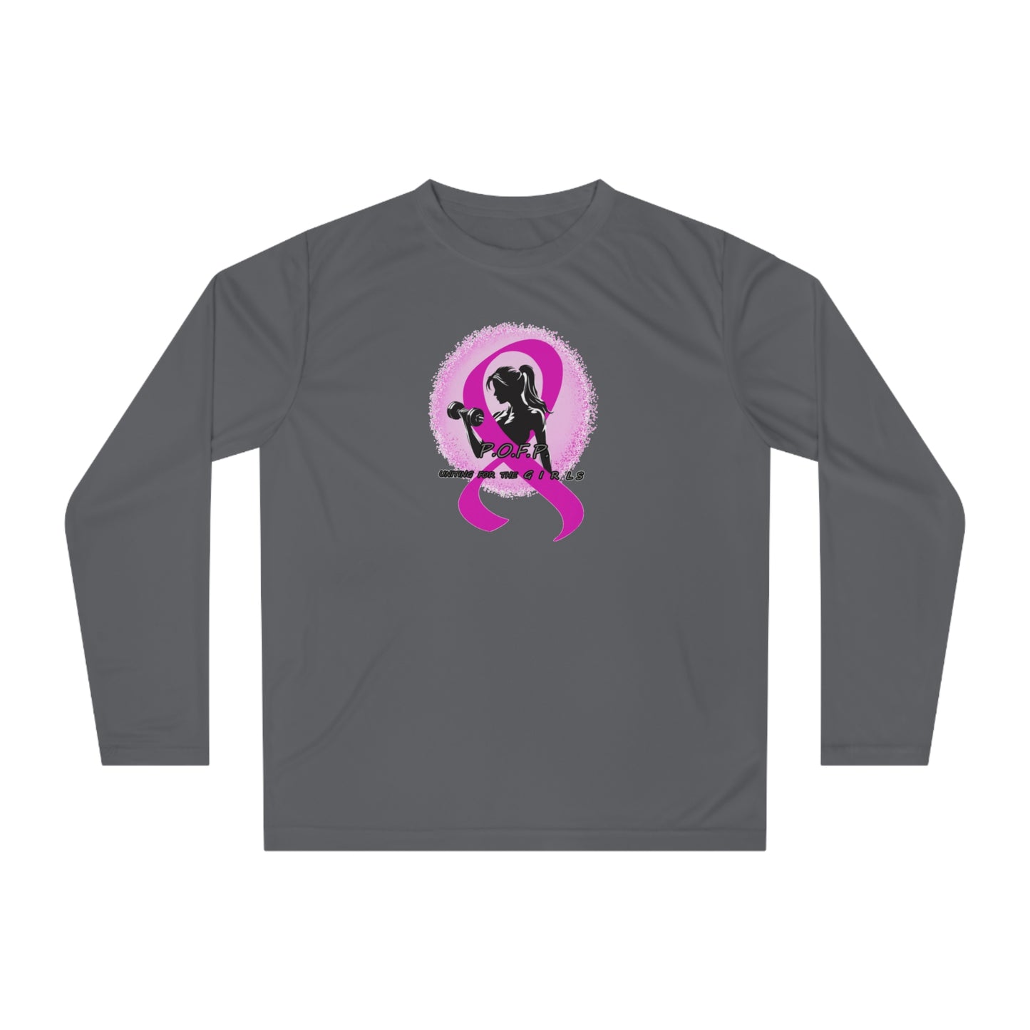 Breast Cancer WOD performance long sleeve