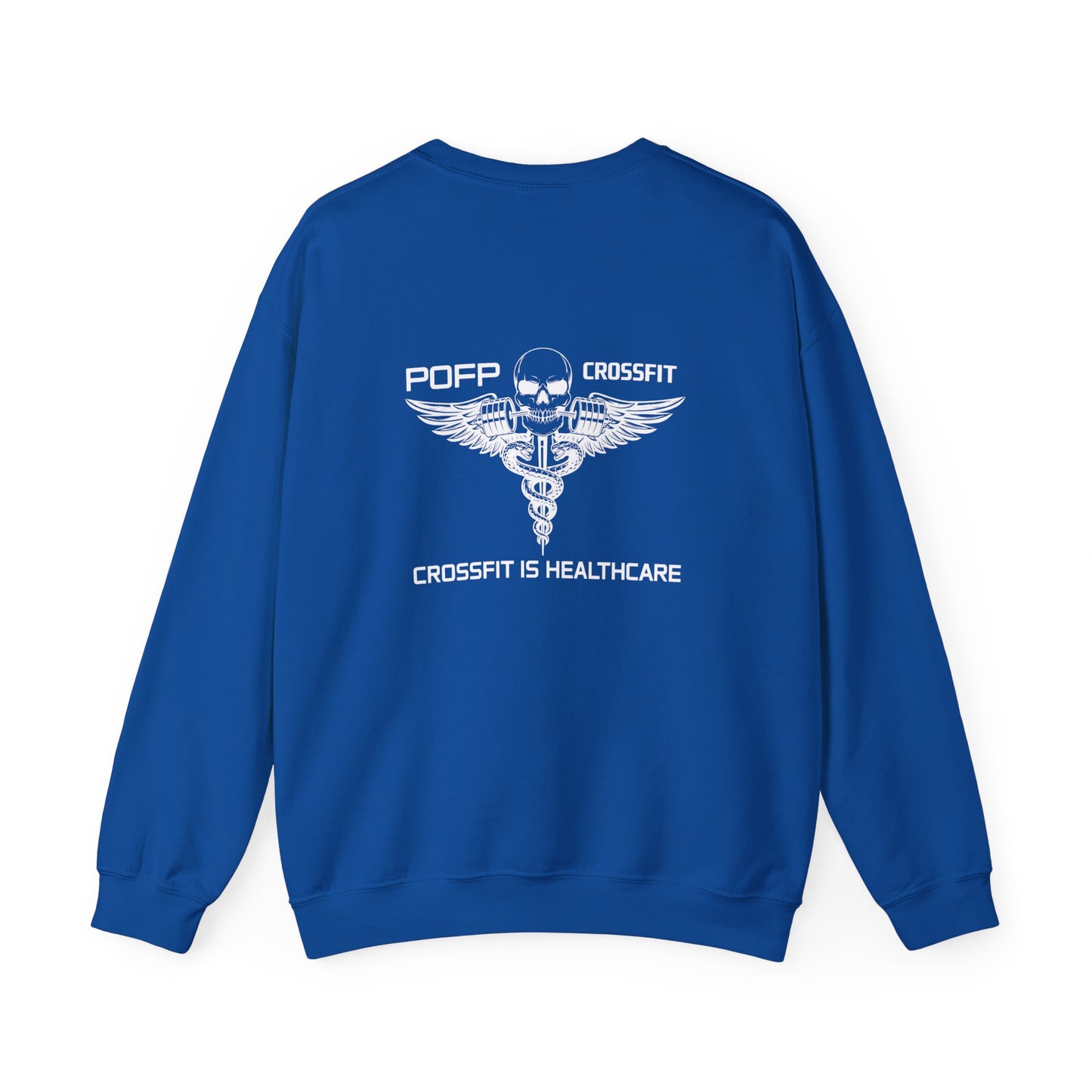 Crossfit is healthcare crewneck