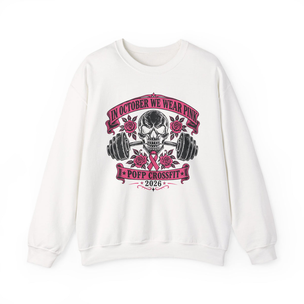 Breast Cancer Unisex Heavy Blend™ Crewneck Sweatshirt
