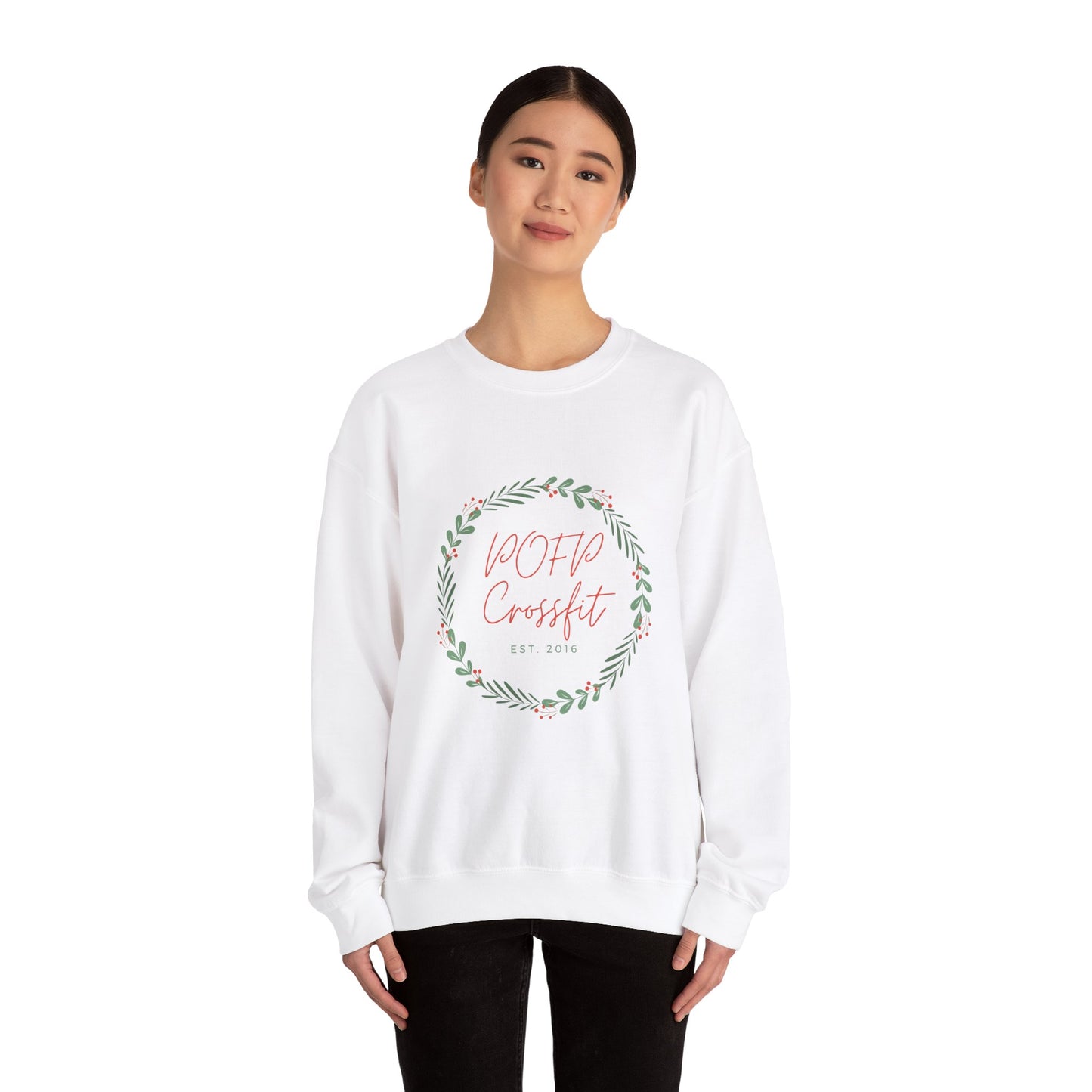 Wreath Unisex Heavy Blend™ Crewneck Sweatshirt