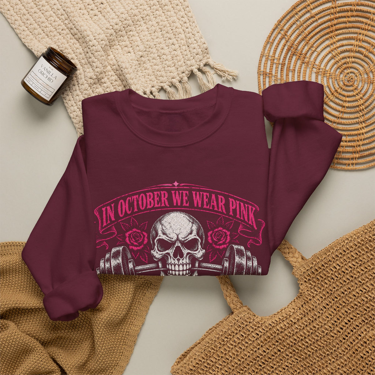 Breast Cancer Unisex Heavy Blend™ Crewneck Sweatshirt