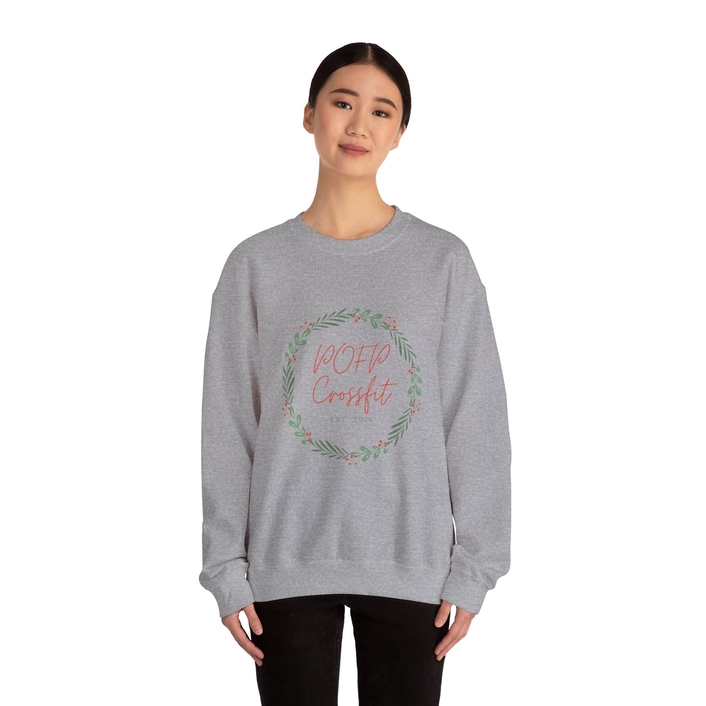 Wreath Unisex Heavy Blend™ Crewneck Sweatshirt