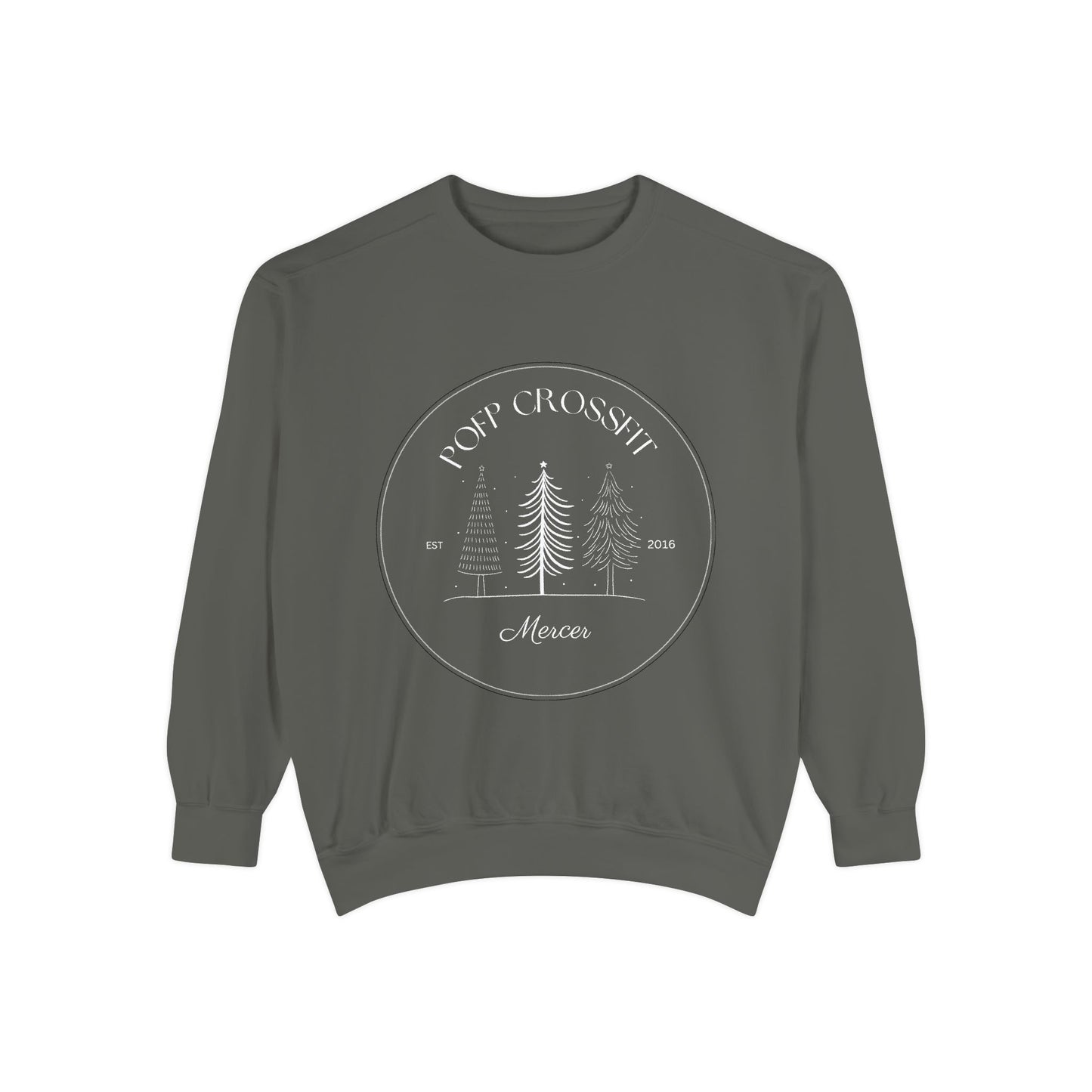 Vintage Tree Unisex Garment-Dyed Sweatshirt