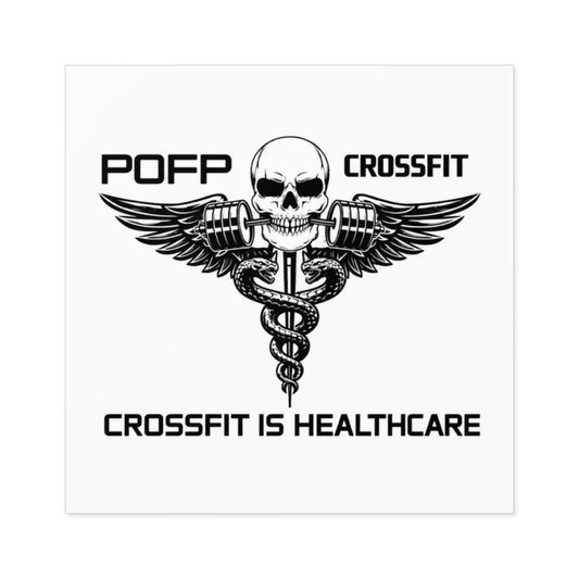 Crossfit is healthcare sticker