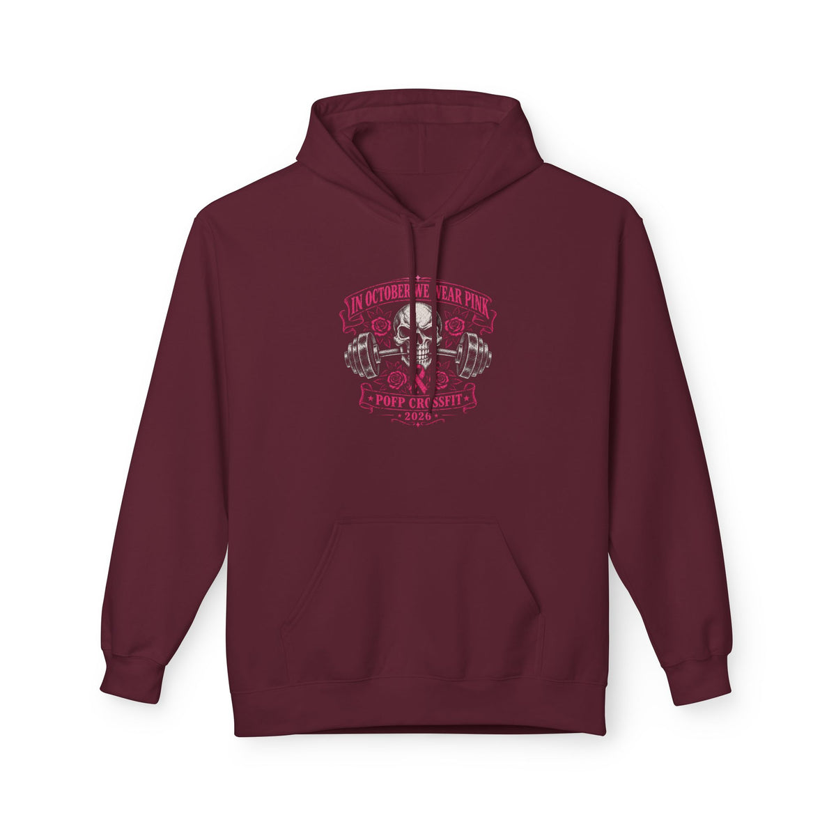Breast Cancer Unisex Midweight Softstyle Fleece Hoodie