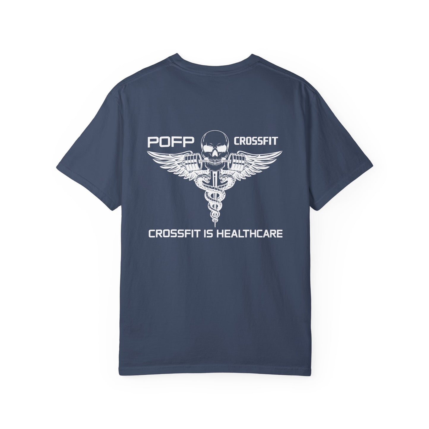 Crossfit is healthcare Tee (front &back)
