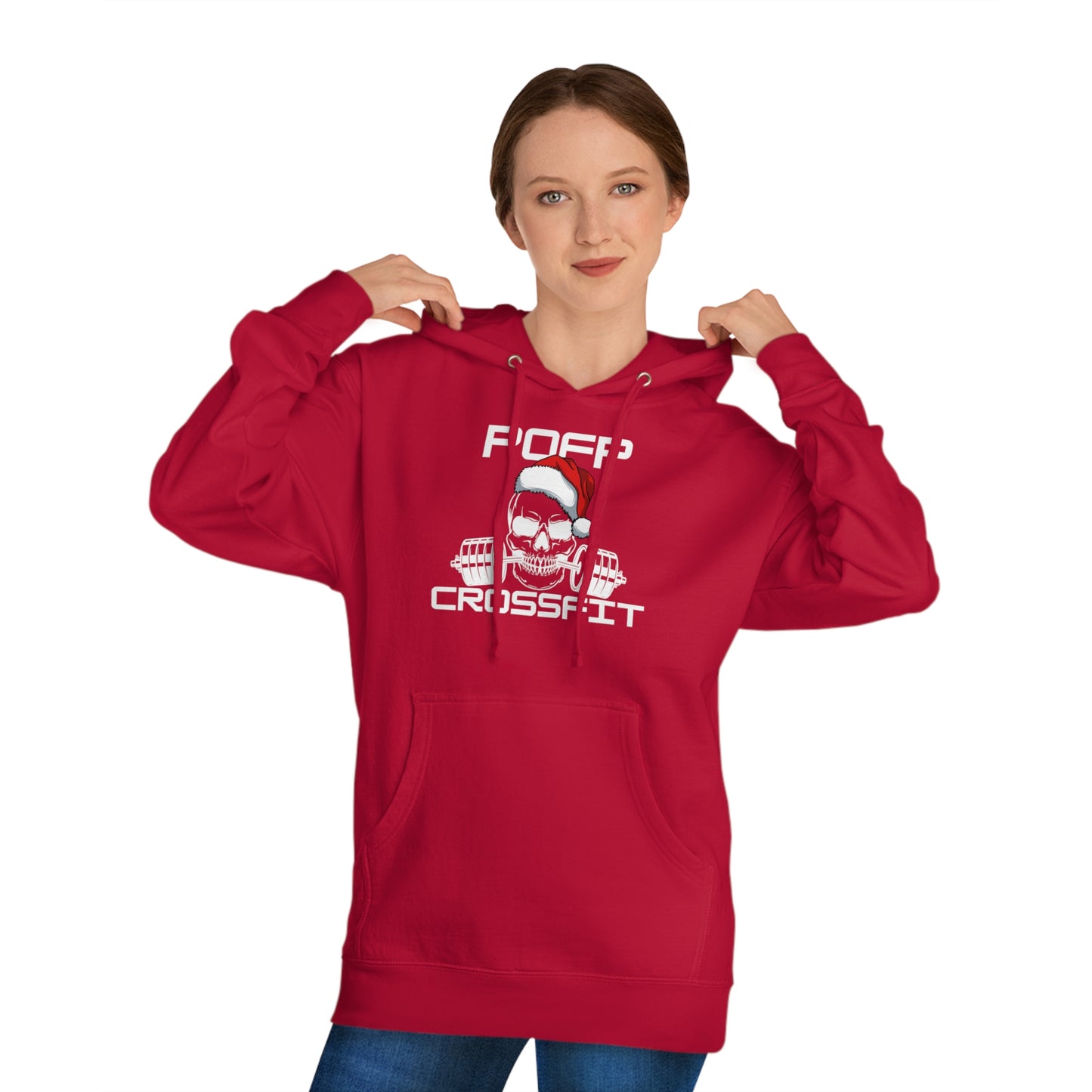 Santa Skull Unisex Hooded Sweatshirt