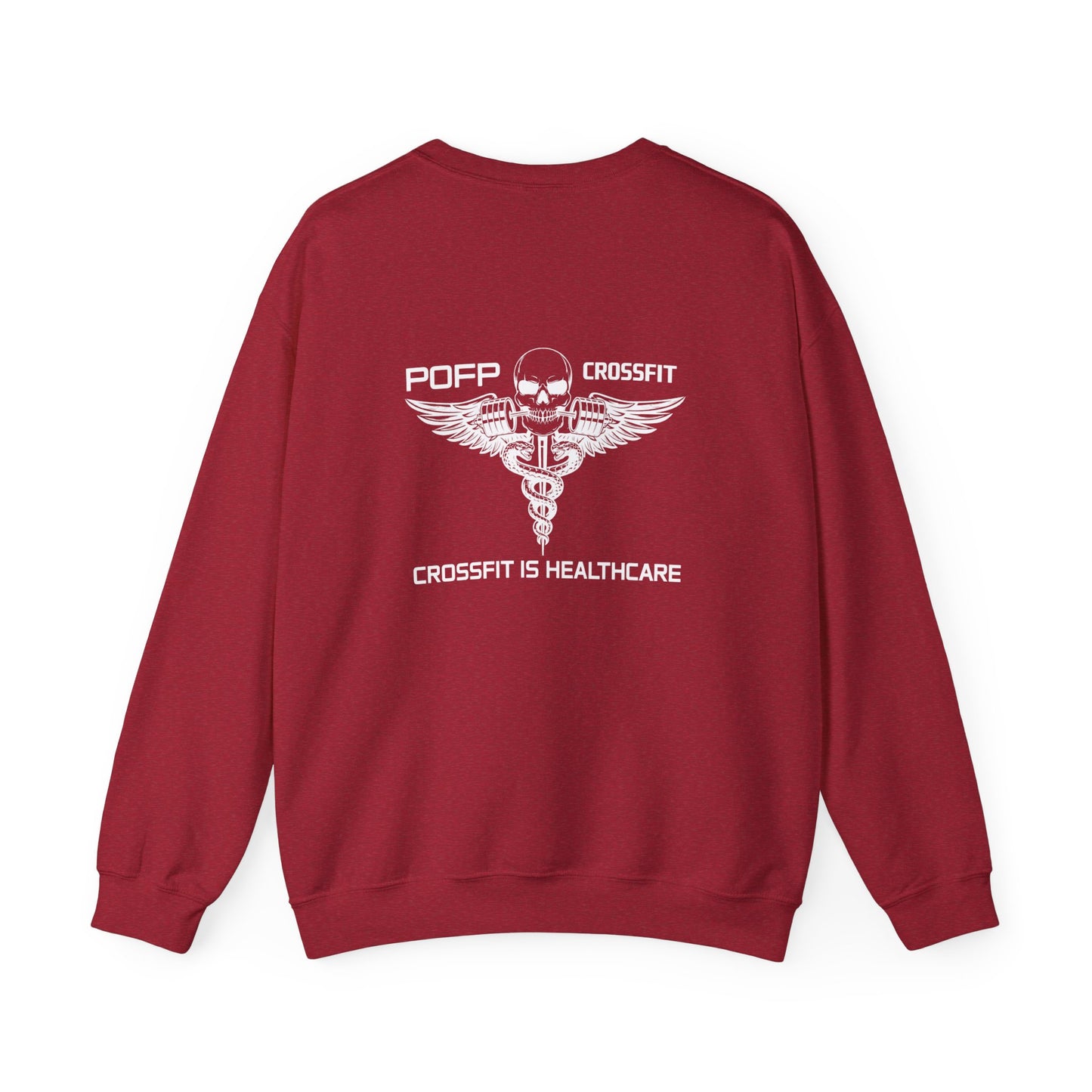 Crossfit is healthcare crewneck