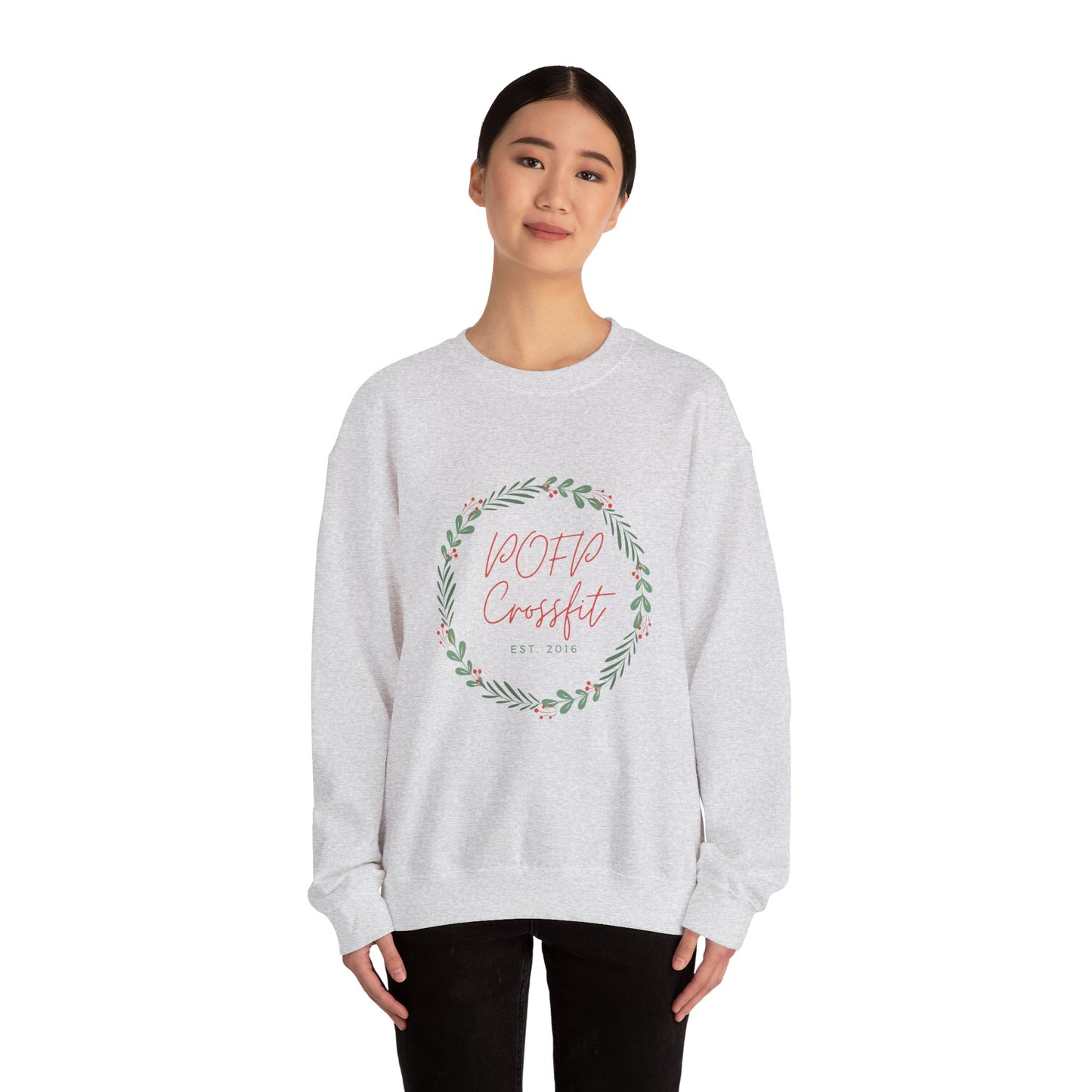 Wreath Unisex Heavy Blend™ Crewneck Sweatshirt