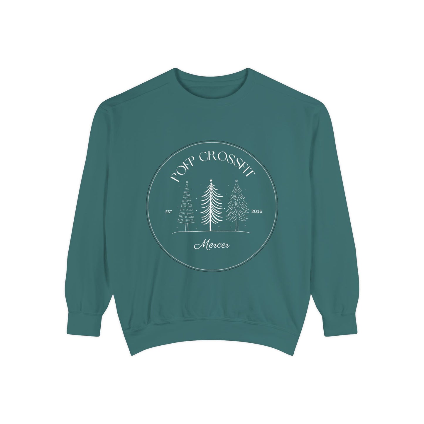 Vintage Tree Unisex Garment-Dyed Sweatshirt