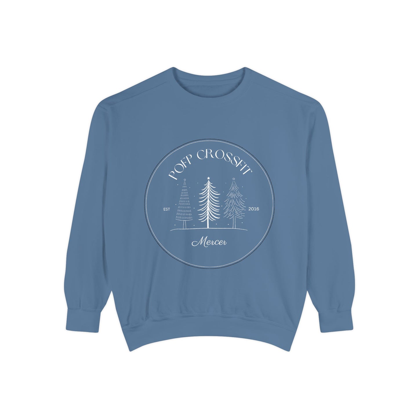 Vintage Tree Unisex Garment-Dyed Sweatshirt