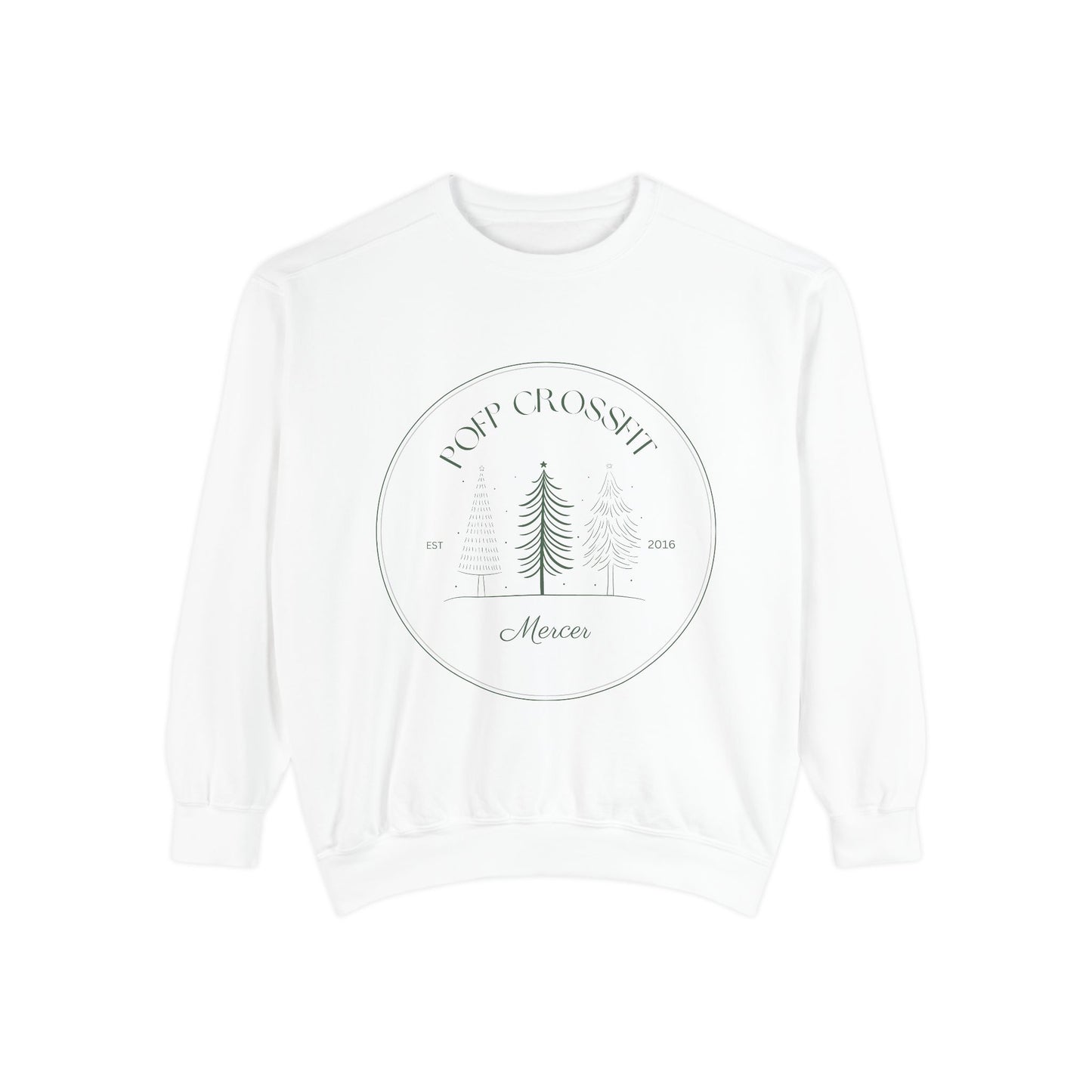 Vintage Tree Unisex Garment-Dyed Sweatshirt