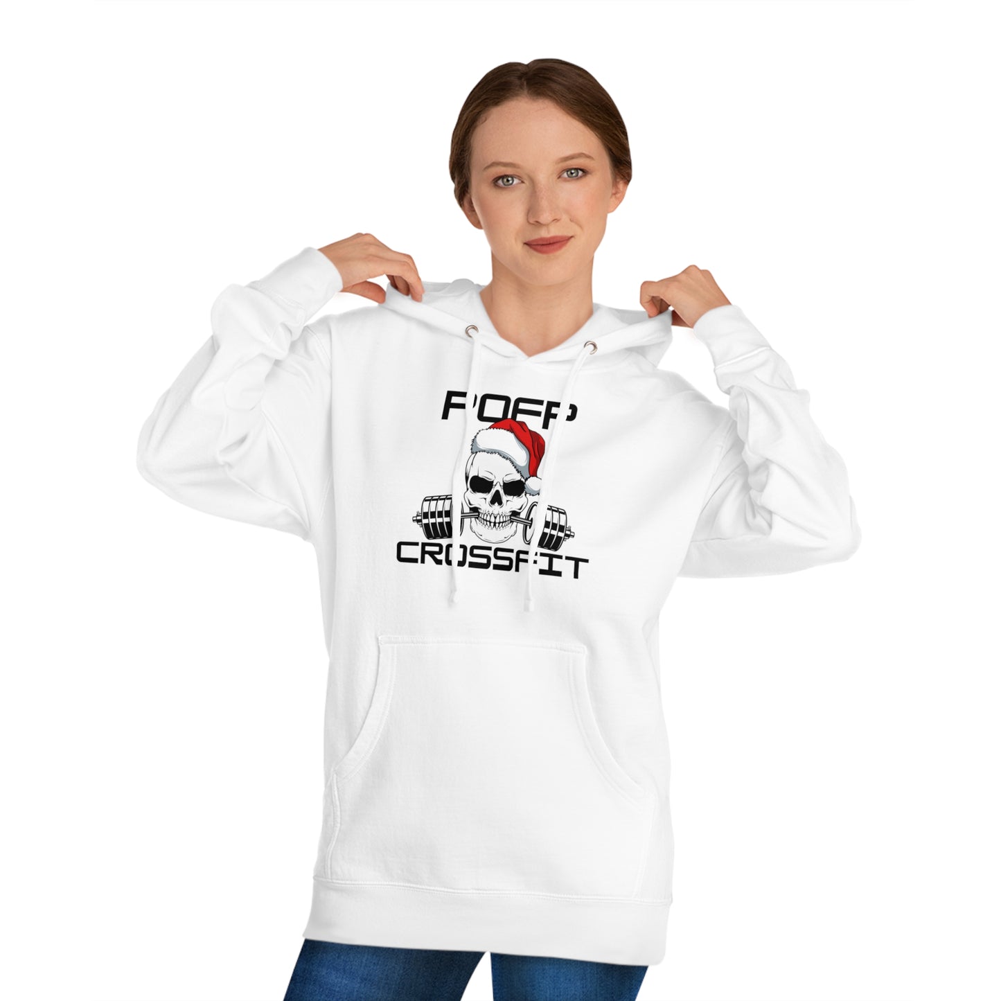 Santa Skull Unisex Hooded Sweatshirt