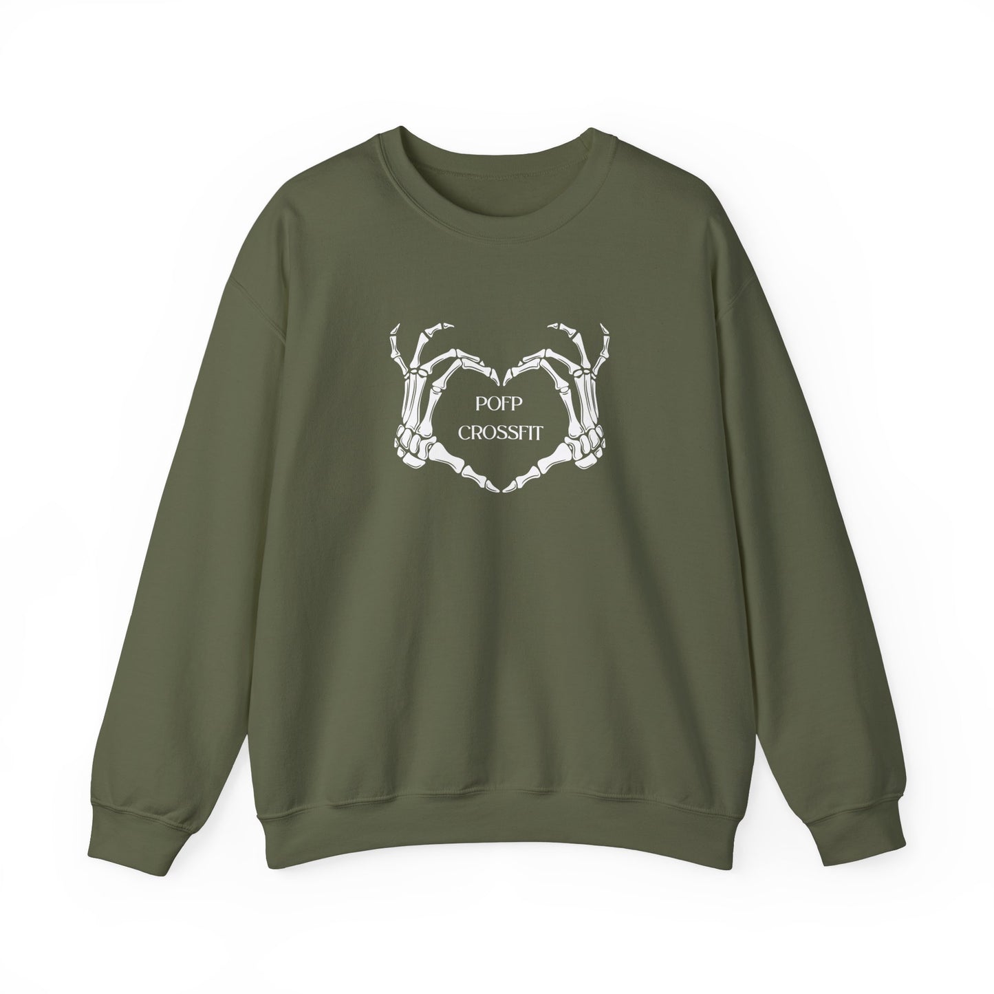 Skelly hands crewneck