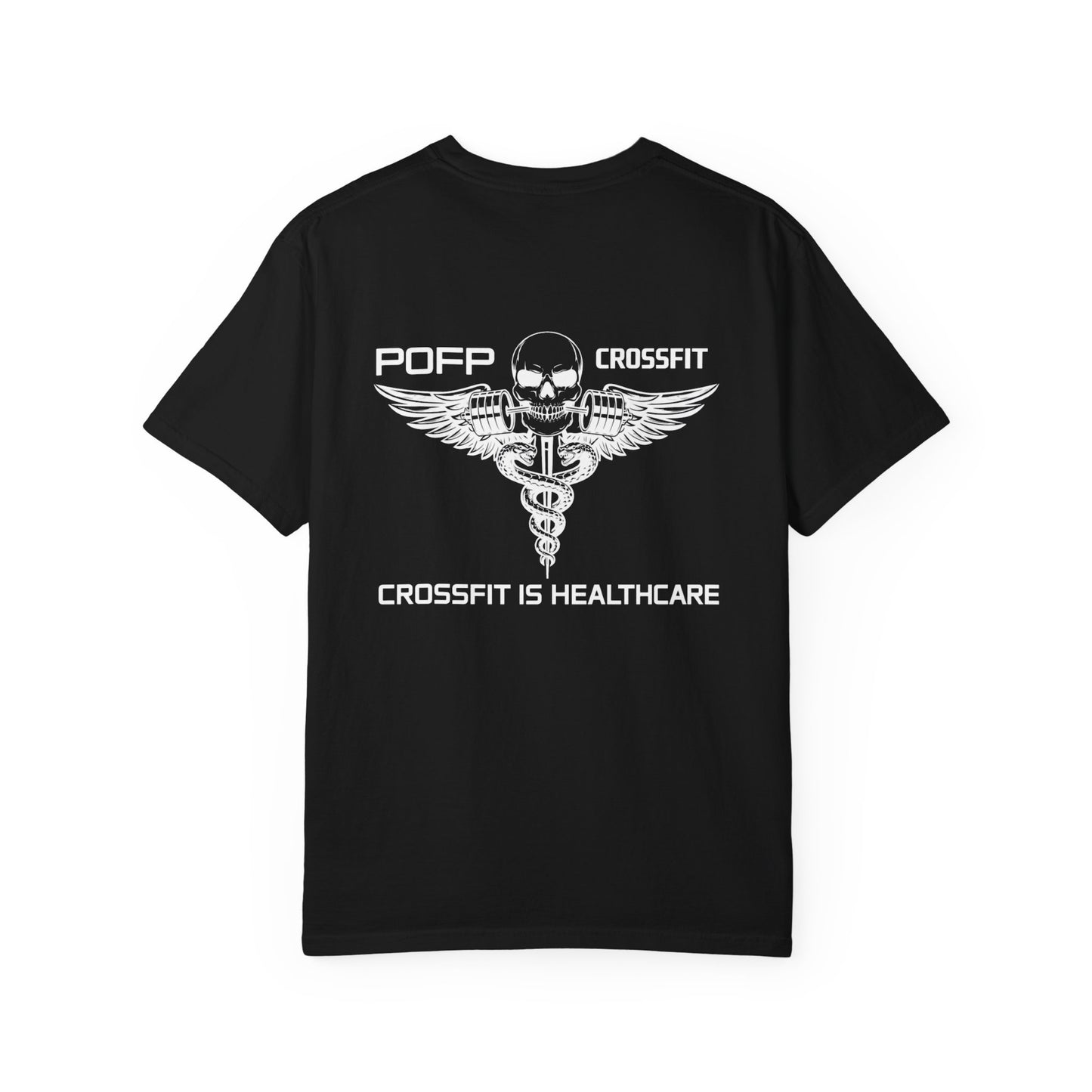 Crossfit is healthcare Tee (front &back)