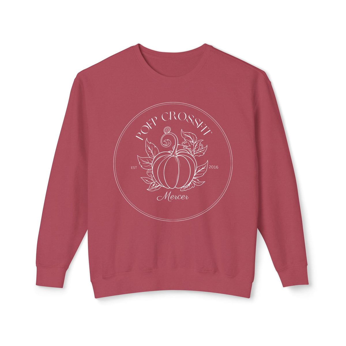 vintage POFP pumpkin lightweight crew