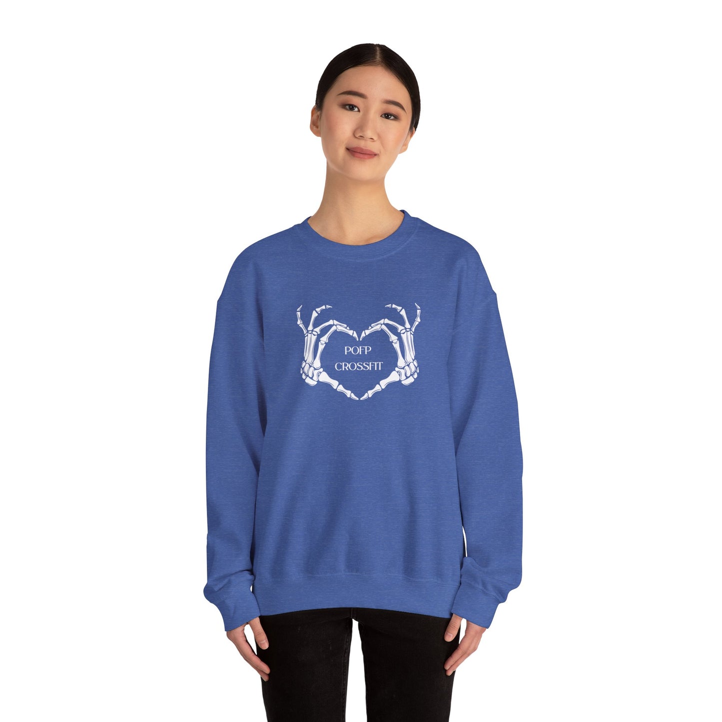 Skelly hands crewneck