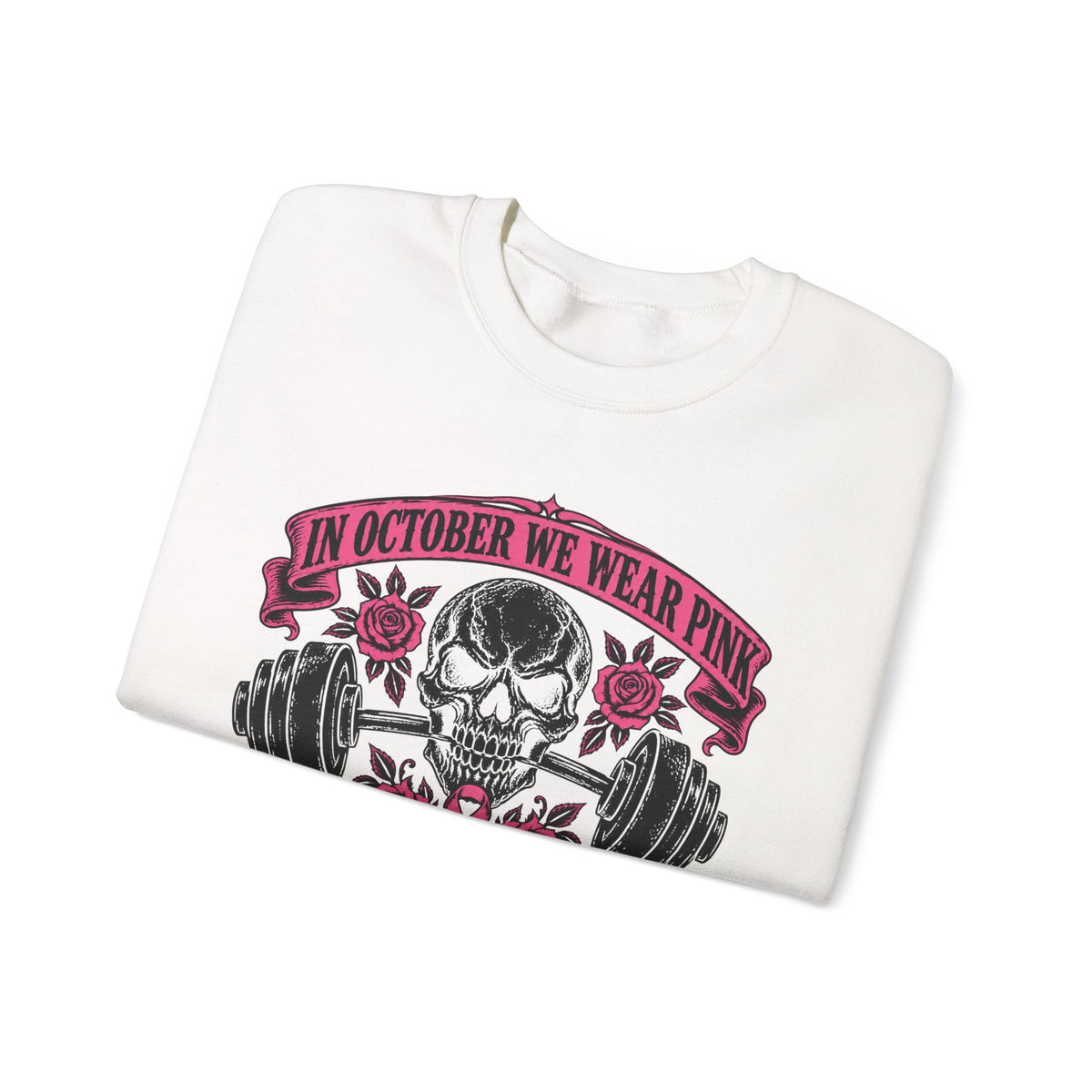 Breast Cancer Unisex Heavy Blend™ Crewneck Sweatshirt