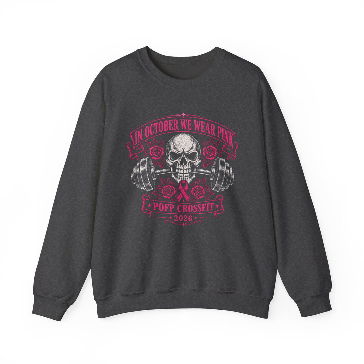 Breast Cancer Unisex Heavy Blend™ Crewneck Sweatshirt