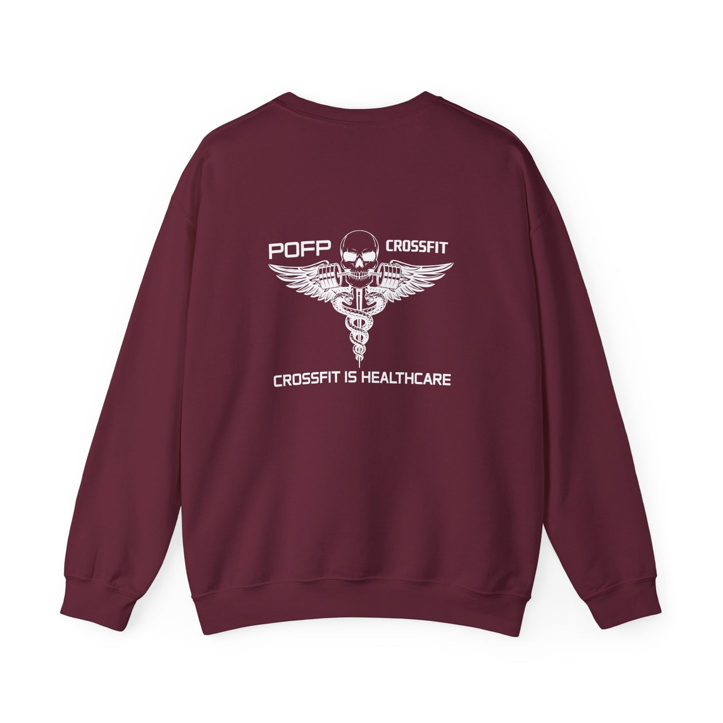 Crossfit is healthcare crewneck